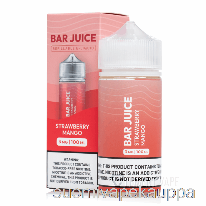 Vape Nesteet Mansikka Mango - Patukkamehu - 100ml 0mg